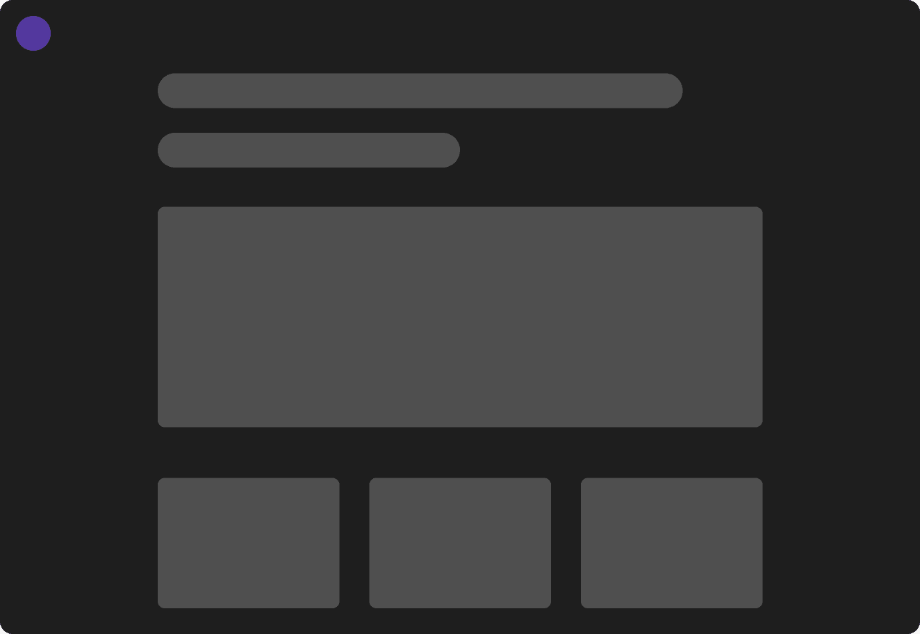 blog site frame